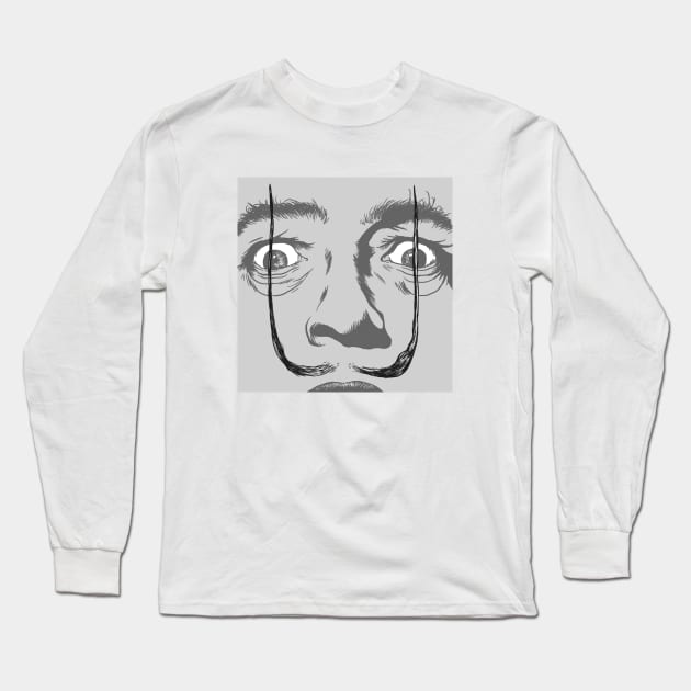 Salvador Dali Long Sleeve T-Shirt by Sam Esq.